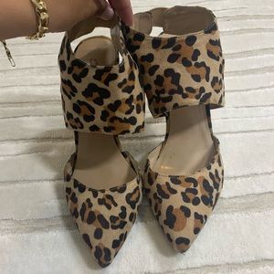 Leopard heels